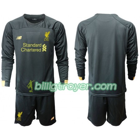 Billige Fotballdrakter Liverpool Keeper Barn Hjemmedraktsett 2019/20 Langermet